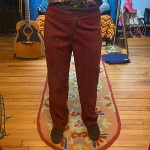 Burgundy Pants